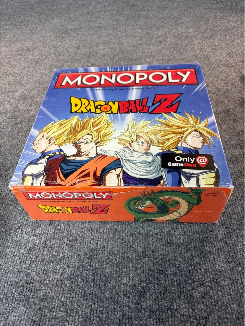 Dragon Ball Z Monopoly Board Game (Hasbro, 2017) GameStop Exclusive